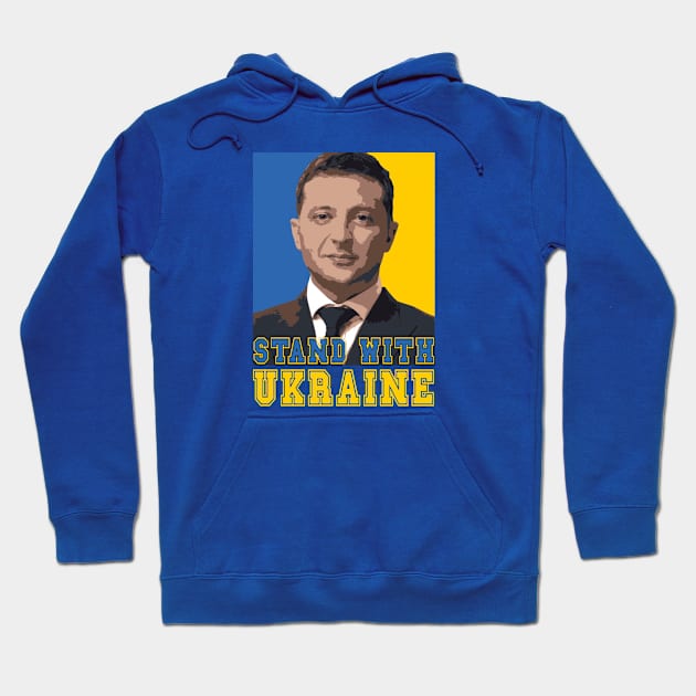 Stand With Ukraine Hoodie by The Christian Left